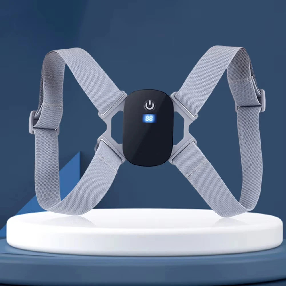 PosturePro™ | Smart Posture Corrector with Real-Time Vibration Feedback