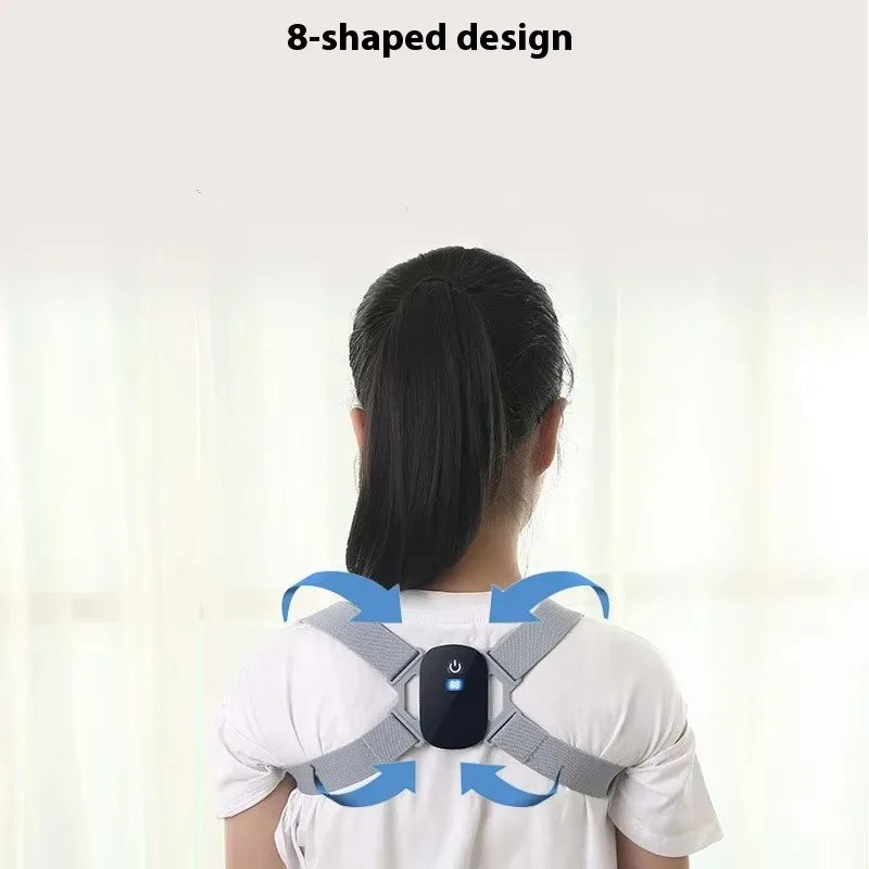 PosturePro™ | Smart Posture Corrector with Real-Time Vibration Feedback